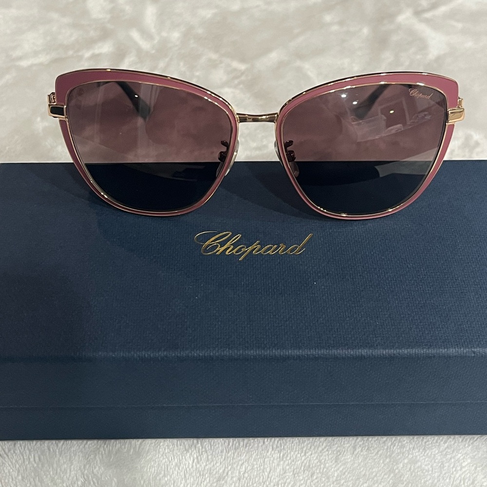 Chopard Rose Gold Sunglasses